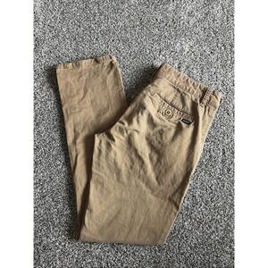 RVCA All Time Chino Pants Size 30 Mens Tan Khaki